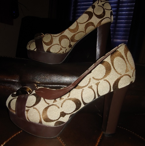 Coach Shoes - Coach heels